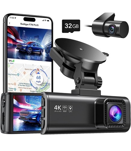 Redtiger dash camera anteriore - redtiger,