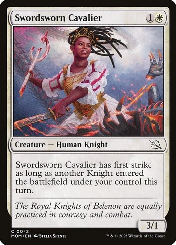 Foil swordsworn cavalier c - swordsworn,