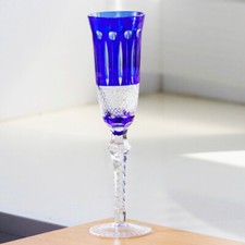 Bicchieri flauto champagne blu
