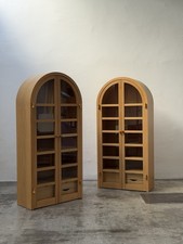 Vetrina vetrina legno fatto a