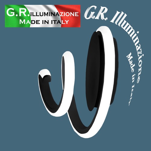 Applique moderna led - , nera