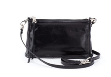 Tracolla Hobo pelle nera