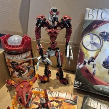 Lego Bionicle Sidorak 8756 + Vohtarak 8742, manca un filatore
