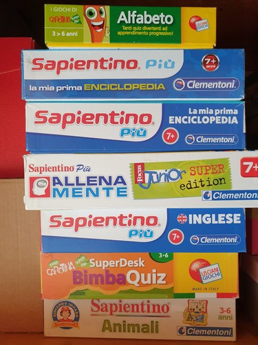 Lotto sapientino clementoni - lotto,