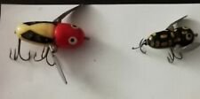   Lotto Heddon Crazy Crawler vintage 2 esche artificiali originali. 