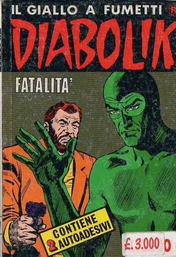 Diabolik con gadget adesivi - diabolik,