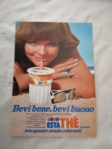 Pubblicita cartacea originale - pubblicita',