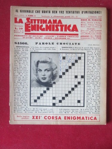 Settimana enigmistica 1293 - settimana,