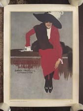 POSTER Pubblicitario - Calzaturificio di VARESE Sardi Trolli - 49 x 67 cm ca.