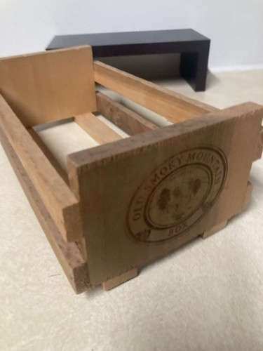 Vecchia scatola legno - vecchia,