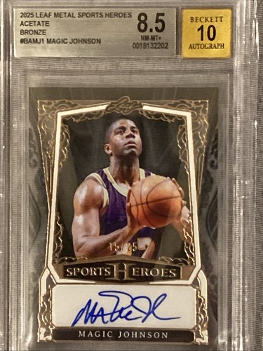 Magic johnson 25 signature - johnson, #15/25