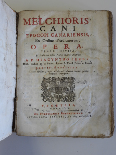 Melchioris cani episcopi - melchioris,