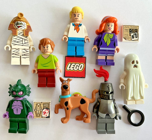 Lego scooby doo minifigures - scooby,