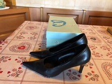 Scarpe Décolleté  Capretto Nere N 37 Donna