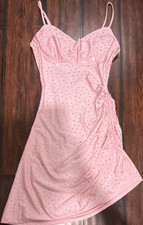 Mini Abito Windsor Rosa Strass