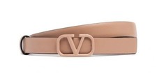 ** Valentino ** Garavani Italy VLogo Signature cintura taglia 70 nuda 2 cm NUOVO mF