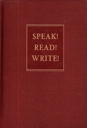 Speak read write elizabeth - write,
