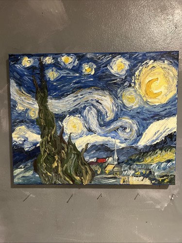 Omaggio notte stellata - omaggio, 40x50