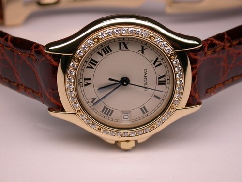 Cartier cougar lady 18kt - cartier,