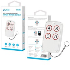 TELECOMANDO UNIVERSALE CANCELLO MULTIFREQUENZA CON AUTOSCAN CODICE FISSO