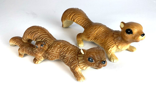 Statuine scoiattolo ceramica
