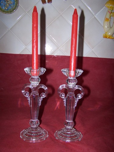 Coppia porta candele - ,