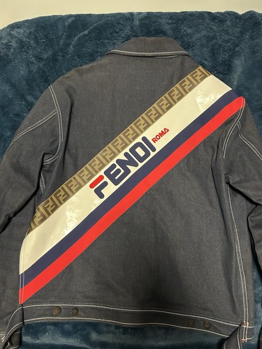 Giacca denim fendi - giacca, taglia