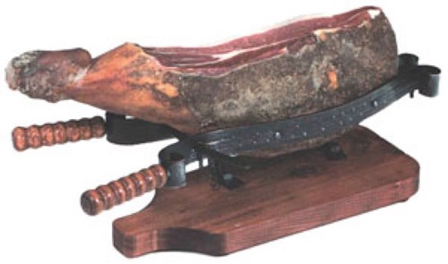 Fermaprosciutto legno - fermaprosciutto,