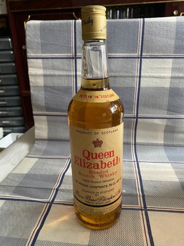 Queen elizabeth blended scotch - elizabeth,