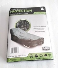Nuovo Sigillato Pk Budge Protezione Mobili Esterno Chaise Salotto Copertura 80x27x30