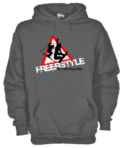 Felpa free style q06 sci - felpa, skate
