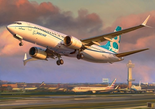 144 zvezda boeing 737 max - 1:144,