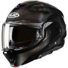 CASCO MODULARE F100 CARBON BLACK | HJC