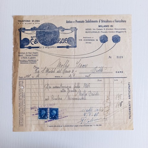 1945 tagliabue ditta - c.,