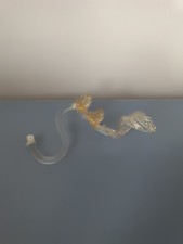 Pezzo Di Ricambio Foglia Lampadario In Vetro Di Murano 24 Cm Con Foglie Gialle