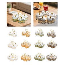 Piatti di snack di vassoi di servizio diviso per cioccolatini rimovibili per