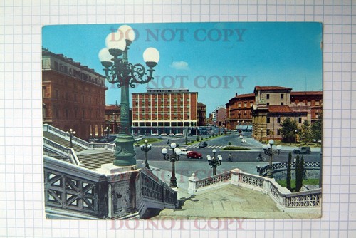 Cartolina bologna piazza - piazza, xx