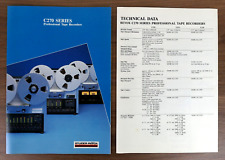 REVOX C-270 SERIES + DATI TECNICI - CATALOGO - BROCHURE - COME NUOVO