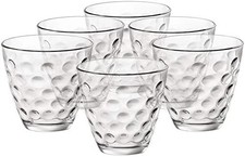 Set 6 Bicchieri Dots Per Acqua