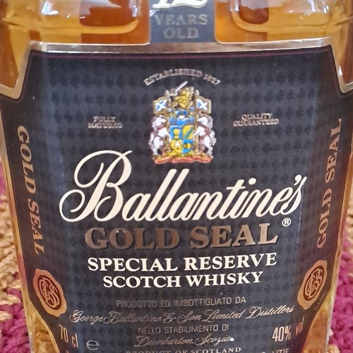 Ballantine gold seal - seal, special