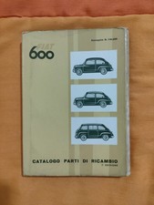 Catalogo d'epoca Fiat 600 e