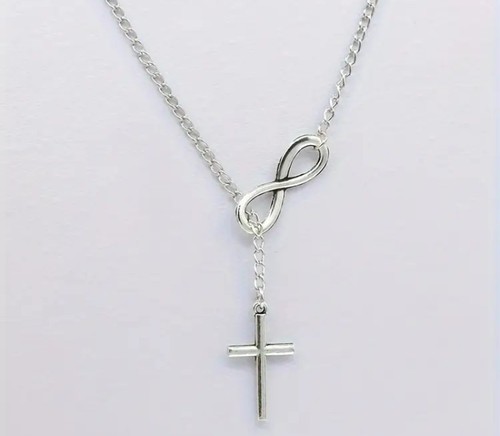 Collana crocifisso infinito - collana,