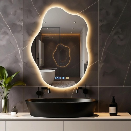 Specchio con illuminazione - specchio,