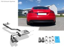Scarico sportivo acciaio - in,