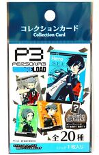 Scheda Collezione ATLUS P3 PERSONA3 RELOAD Prodotto Originale dal Giappone