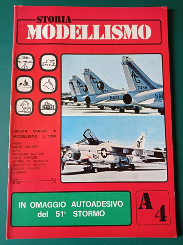 Storia modellismo a4 1977 - ,