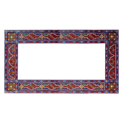 Cornice specchio mattone - , rosso