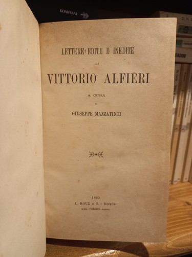 Lettere edite inedite - edite, e