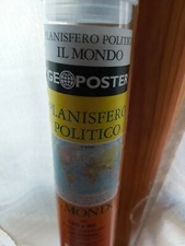 Planisfero politico da parete