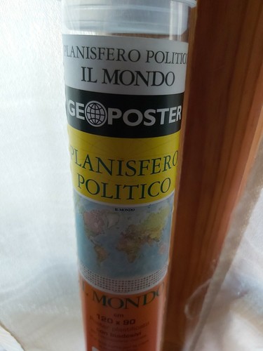 Planisfero politico parete - da,